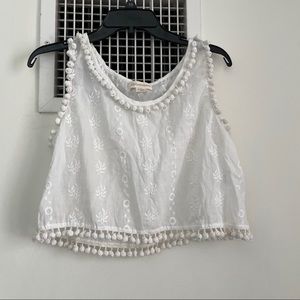 Pom Pom Crop Top